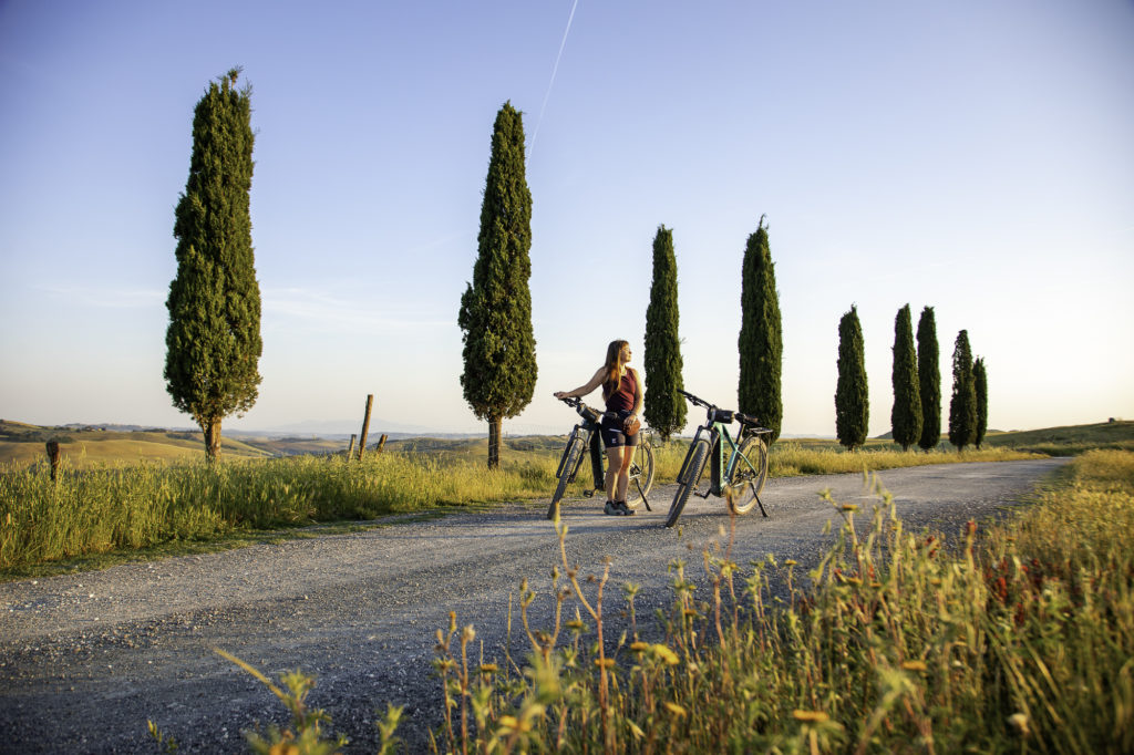 A vélo en Toscane entre copines, entre Sienne et Volterra