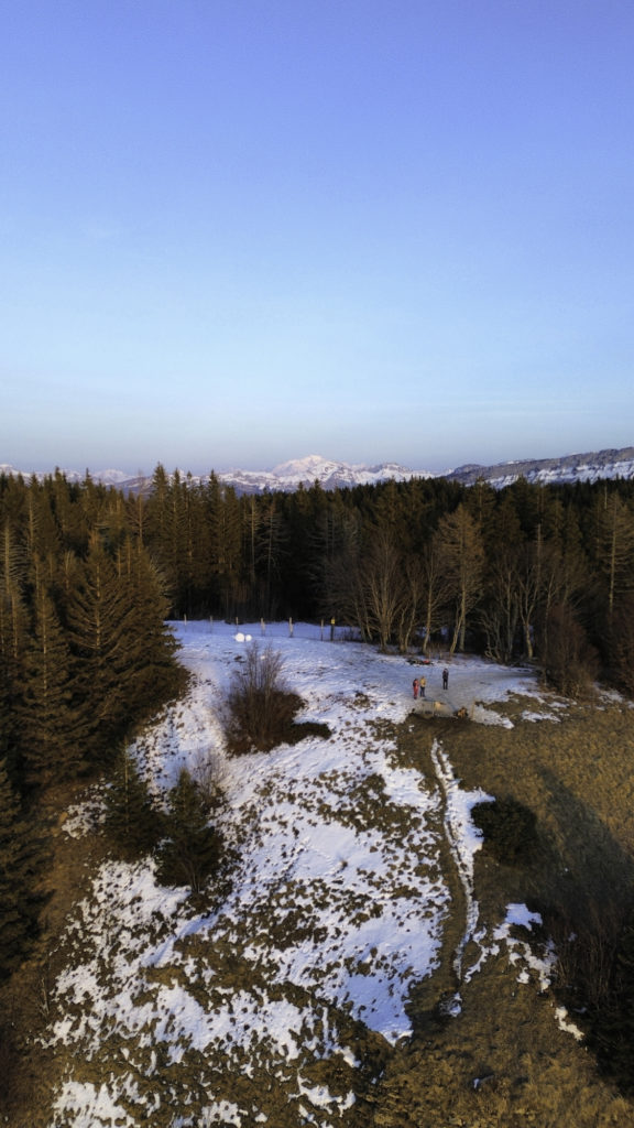 randonner avec mon chien à savoie grand revard dans les montagnes de chambéry