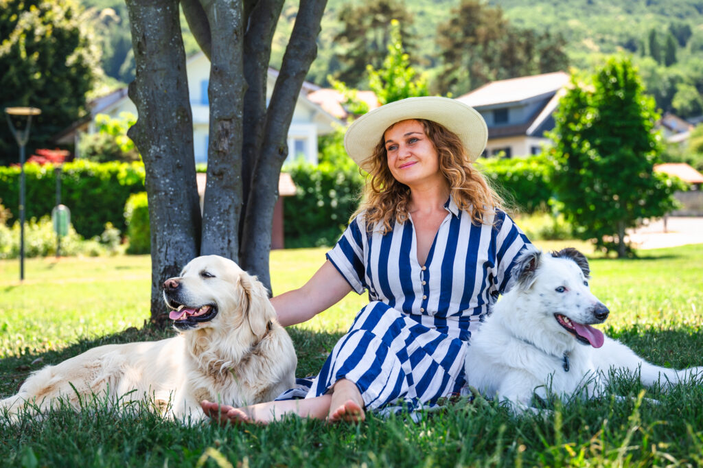 Evian-les-Bains et le lac Léman avec mon chien