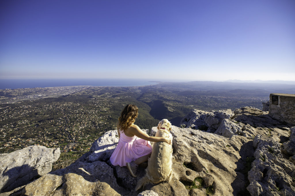 Baou de Saint Jeannet avec mon chien